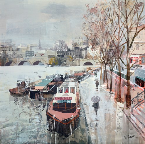 Bateaux Parisiens by Tom Butler - Original
